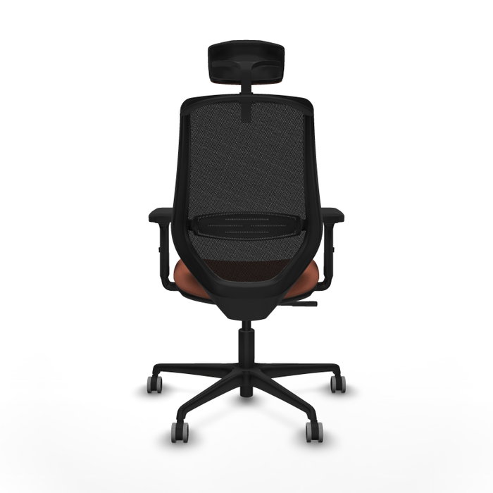 PIQUERAS Y CRESPO Silla de oficina Mardos con mecanismo Sincro, Marrón y Negro PIQUERAS Y CRESPO Silla de oficina Mardos con mecanismo Sincro, Marrón y Negro
