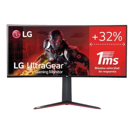 LG 34GN850P-B UltraGear Monitor Gaming Curvo 34 pulgadas UWQHD Nano IPS 160 Hz