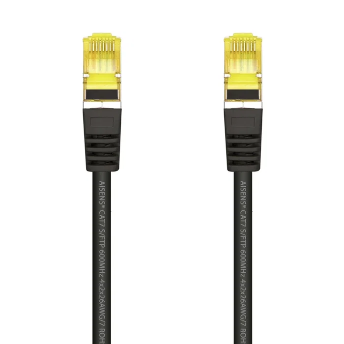 Aisens Cable de Red Cat.7 S/FTP PIMF 0,5m Negro Aisens Cable de Red Cat.7 S/FTP PIMF 0,5m Negro