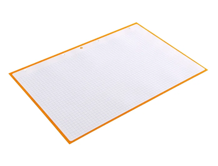 Antartik Recambio A4 80 Hojas 90gr Cuadro 5mm 4 Taladros Banda Marco Color Mostaza