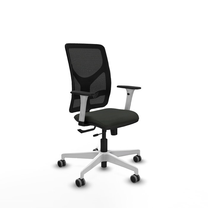 PIQUERAS Y CRESPO Silla de oficina Motilla Negro con mecanismo Sincro/Traslack PIQUERAS Y CRESPO Silla de oficina Motilla Negro con mecanismo Sincro/Traslack