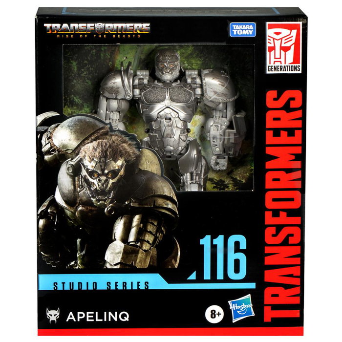Hasbro Transformers Studio Series Figura Apelinq Leader Class Rise Of The Beasts, Robot/Simio, 21.6 cm Hasbro Transformers Studio Series Figura Apelinq Leader Class Rise Of The Beasts, Robot/Simio, 21.6 cm