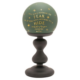 WIDDOP & CO Lámpara Decorativa Ministerio de Magia Harry Potter en Vidrio Verde Mate