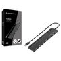 Conceptronic HUBBIES08BP Hub USB 2.0 de 7 puertos con adaptador de corriente