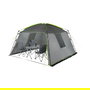 High Peak Cabana Pabellón Campamento Gris/Limón 3.5m x 3.5m con Estructura Rígida, 9.5 kg