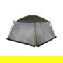 High Peak Cabana Pabellón Campamento Gris/Limón 3.5m x 3.5m con Estructura Rígida, 9.5 kg