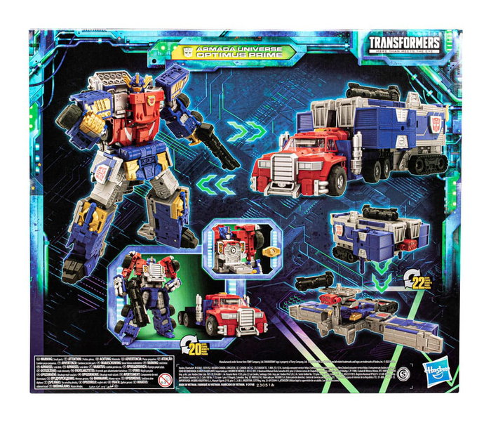 Hasbro Transformers Legacy Evolution Armada Universe Optimus Prime Commander Class Hasbro Transformers Legacy Evolution Armada Universe Optimus Prime Commander Class
