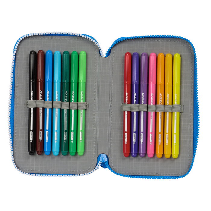Safta Plumier Escolar Doble Cremallera Real Deportivo de La Coruña 28 Pcs Safta Plumier Escolar Doble Cremallera Real Deportivo de La Coruña 28 Pcs