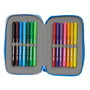 Safta Plumier Escolar Doble Cremallera Real Deportivo de La Coruña 28 Pcs