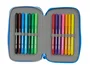 Safta Plumier Escolar Doble Cremallera Real Deportivo de La Coruña 28 Pcs