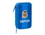 Safta Plumier Escolar Doble Cremallera Real Deportivo de La Coruña 28 Pcs