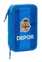 Safta Plumier Doble Pequeño 28 Piezas Real Deportivo De La Coruña 12,5x19,5x4cm