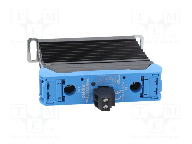 CELDUC SUL842070 Relé de semiconductor monofásico 25A CELDUC SUL842070 Relé de semiconductor monofásico 25A