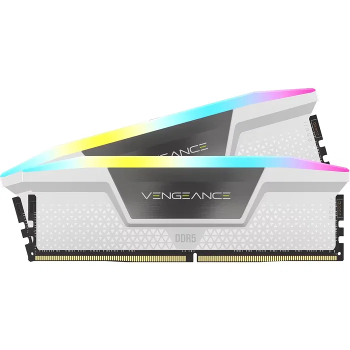 Corsair Vengeance RGB DDR5 32 GB (2x16 GB) 6400 MHz Blanca CMH32GX5M2B6400Z32W