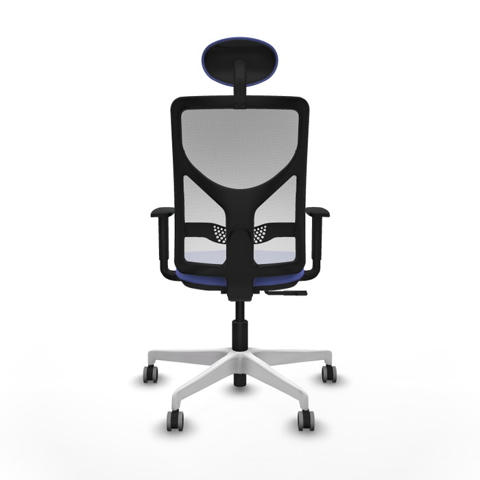 PIQUERAS Y CRESPO Silla de oficina Motilla con mecanismo Sincro, Azul claro y Blanco PIQUERAS Y CRESPO Silla de oficina Motilla con mecanismo Sincro, Azul claro y Blanco