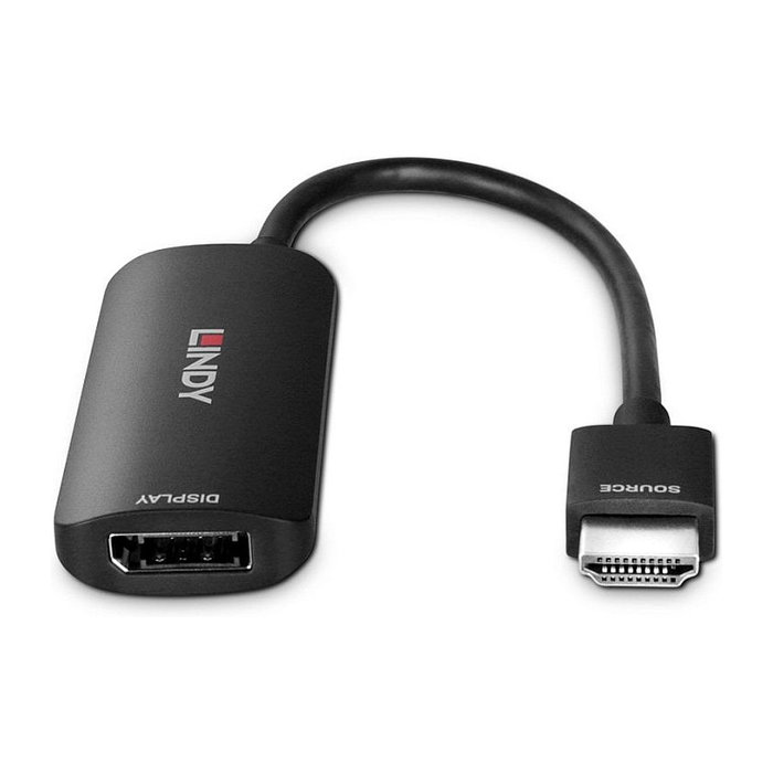 Lindy Conversor HDMI 8K60 a DisplayPort 1.4, Negro