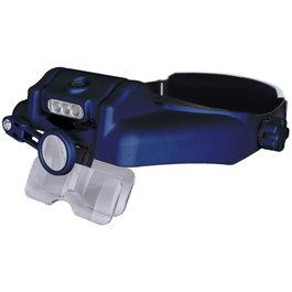 Discovery Crafts DHD 40 Head Magnifier con iluminación LED