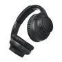 Audio-Technica ATH-S300BT Auriculares Bluetooth 5.1 Inalámbrico y con Cable para Viajar, Gaming y Deporte, Diadema Circumaural, Cancelación de Ruido Híbrida, Autonomía 60h, Negro