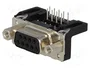 HARTING Conector D-Sub 9 pines hembra angular 90°