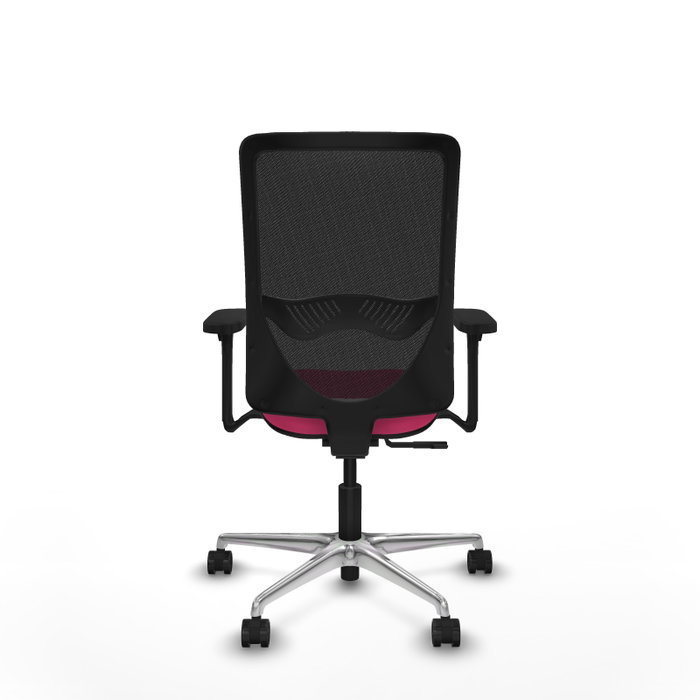 PIQUERAS Y CRESPO Silla de oficina Zulema con Mecanismo Sincro, Rosa y Negro PIQUERAS Y CRESPO Silla de oficina Zulema con Mecanismo Sincro, Rosa y Negro