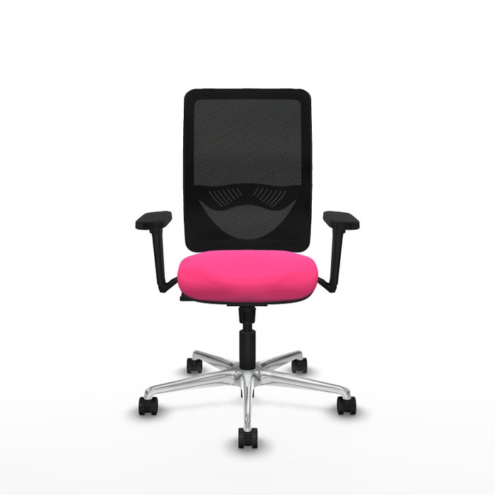 PIQUERAS Y CRESPO Silla de oficina Zulema con Mecanismo Sincro, Rosa y Negro PIQUERAS Y CRESPO Silla de oficina Zulema con Mecanismo Sincro, Rosa y Negro