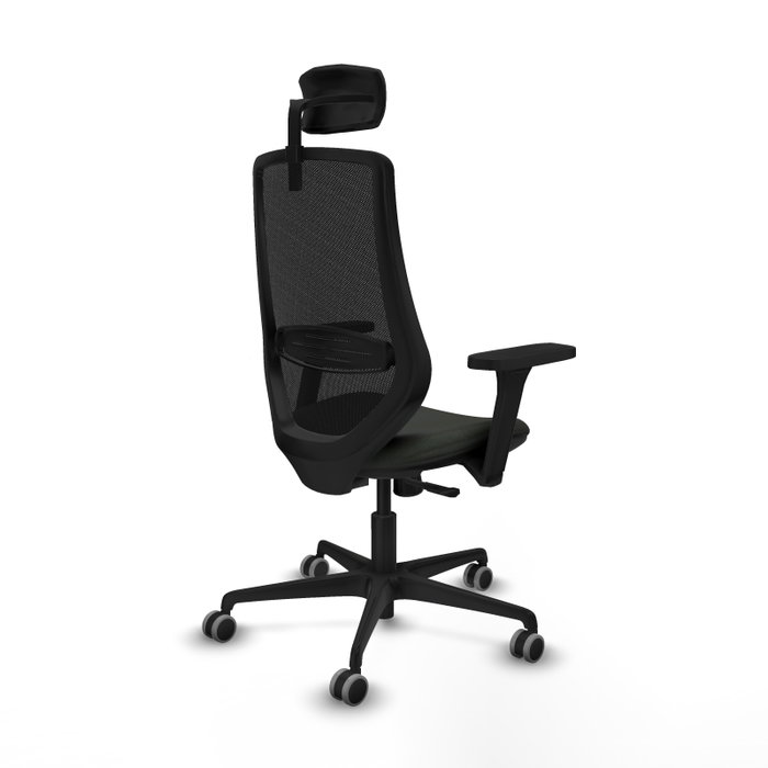 PIQUERAS Y CRESPO Silla de oficina Mardos con mecanismo Sincro, Tela Negra PIQUERAS Y CRESPO Silla de oficina Mardos con mecanismo Sincro, Tela Negra