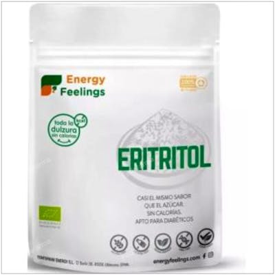 ENERGY FEELINGS Eritritol Polvo Ecológico Vegano Acalórico 200g ENERGY FEELINGS Eritritol Polvo Ecológico Vegano Acalórico 200g
