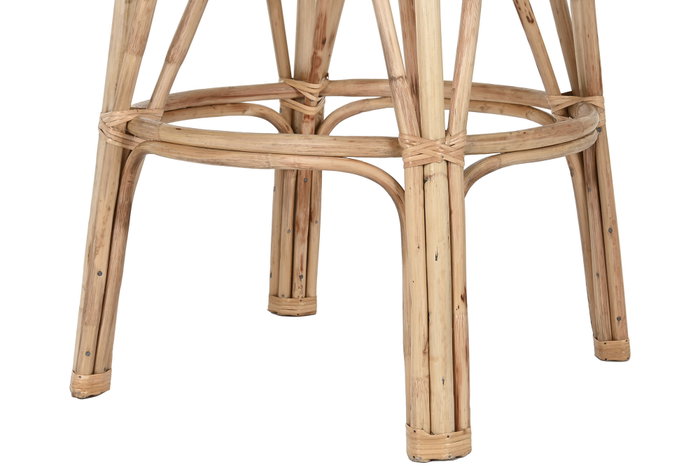 DKD Home Decor Taburete Balines Mimbre Natural 50 x 86 x 50 cm DKD Home Decor Taburete Balines Mimbre Natural 50 x 86 x 50 cm