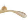 DKD Home Decor Lámpara de Techo Bambú Pamela Natural 70x70x10 cm