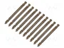 RECA Broca para metal de 3,3 mm HSS-Co