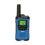 Alecto FR-115BW Set de 2 Walkie Talkies para Niños, Alcance 7 km, Azul/Negro