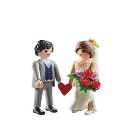 Playmobil Pareja de Novios con Accesorios para Mayores de 3 Años