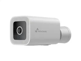 Nivian Cámara Vigilancia Bullet Wifi Visión Nocturna 4MP Color Blanco