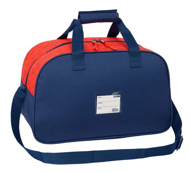 Bolsa de Deporte Super Mario Trick Rojo Azul oscuro 40 x 24 x 23 cm Bolsa de Deporte Super Mario Trick Rojo Azul oscuro 40 x 24 x 23 cm