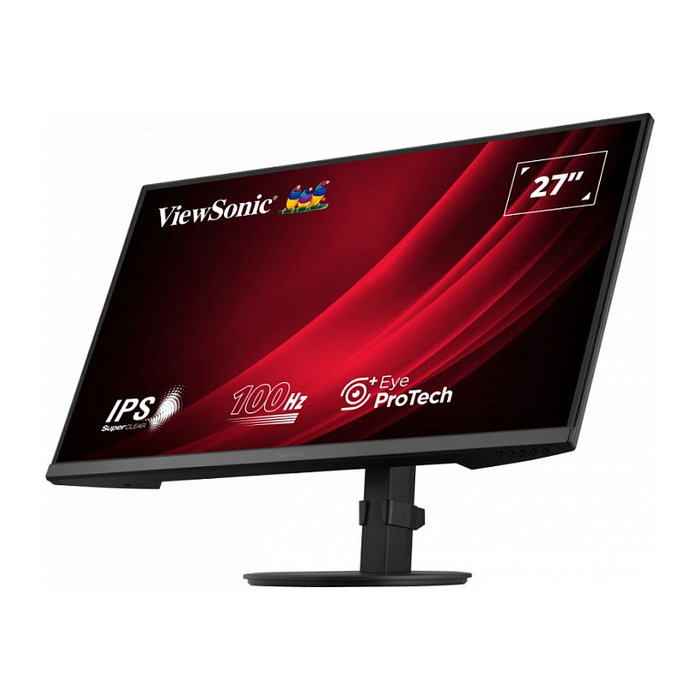 ViewSonic VG2708A-MHD Monitor Gaming 27" (68.6cm) Full HD 1920x1080 IPS 100Hz 5ms, Altavoces, HDMI VGA DisplayPort, Negro