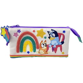CYP BRANDS Portatodo Rainbow Bluey triple