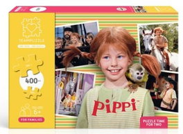 TEAMPUZZLE Pipi Calzaslargas Teampuzzle for Families Doble 100+300 piezas