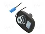 4CARMEDIA Antena Shark para Opel GM AM/FM Negro