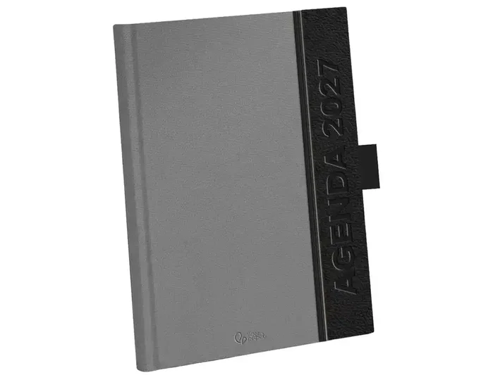 Liderpapel Agenda de oficina 2027 A5 bilingüe gris Liderpapel Agenda de oficina 2027 A5 bilingüe gris