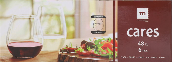 La Mediterranea Vaso 480cc Cares MD