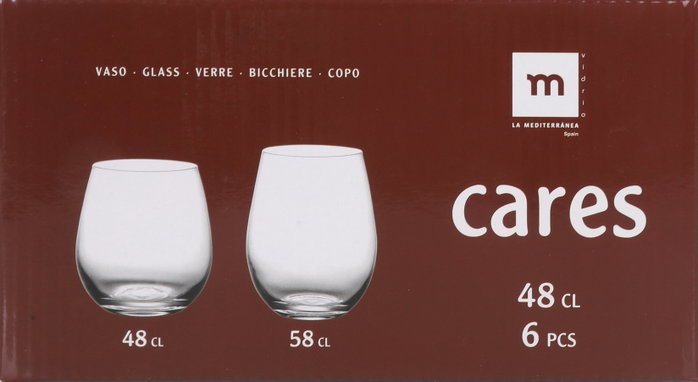 La Mediterranea Vaso 480cc Cares MD