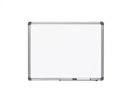 Rocada Pizarra Blanca de Acero Vitrificado Magnético, Marco de Aluminio, 60x45 cm, para Uso Intensivo