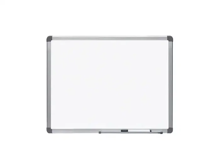 Rocada Pizarra Blanca de Acero Vitrificado Magnético, Marco de Aluminio, 60x45 cm, para Uso Intensivo Rocada Pizarra Blanca de Acero Vitrificado Magnético, Marco de Aluminio, 60x45 cm, para Uso Intensivo