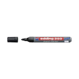 Edding 250 Marcador de Pizarra Negro punta redonda