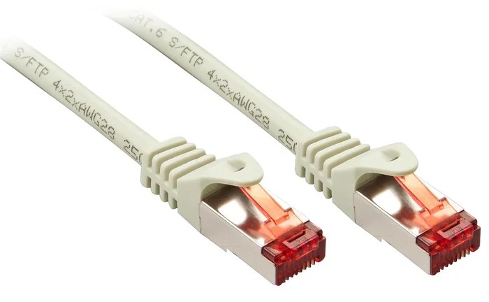 Lindy Cable de red Cat6 S/FTP Gris 0,3 m Lindy Cable de red Cat6 S/FTP Gris 0,3 m