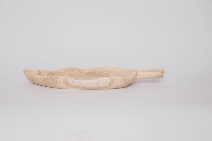 DKD Home Decor Centro de Mesa Paulownia Marrón Claro Hoja Natural DKD Home Decor Centro de Mesa Paulownia Marrón Claro Hoja Natural