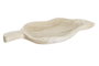 DKD Home Decor Centro de Mesa Paulownia Marrón Claro Hoja Natural