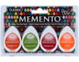 Tsukineko Set 4 almohadillas de tinta gota MEMENTO pradera