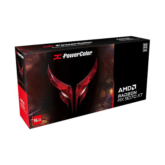 PowerColor RX 9070 XT Red Devil OC 16GB GDDR6 3Fan PowerColor RX 9070 XT Red Devil OC 16GB GDDR6 3Fan