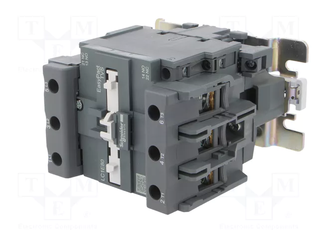 SCHNEIDER ELECTRIC LC1E80P7 Contactor Easy TeSys 3-polar 80A 230VAC
